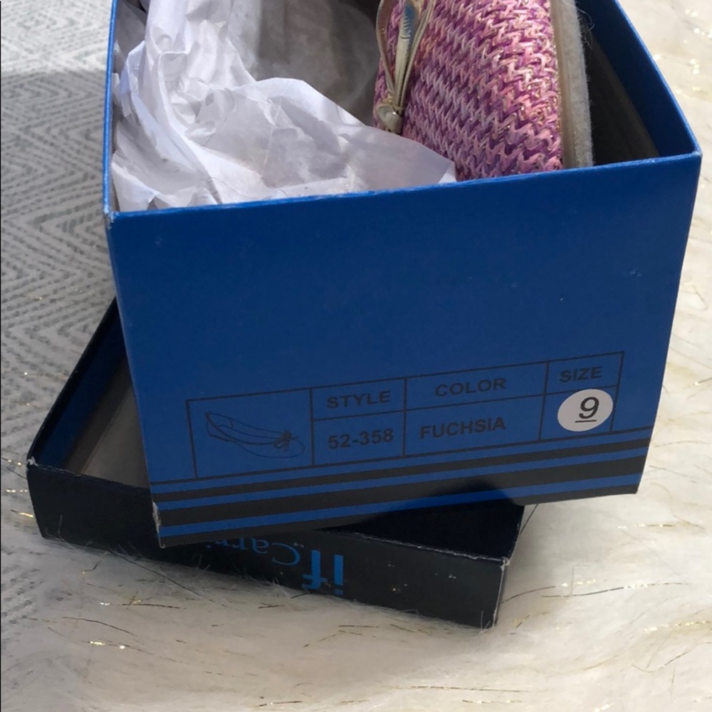 Nib [ If Carrini ] Bow Ballet Flats - image 7